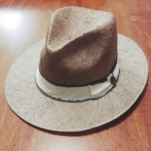 Goorin Bros XL fedora straw hat